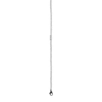 Afbeelding van Ketting Met iXXXi Logo 1 mm 50 cm Zwart