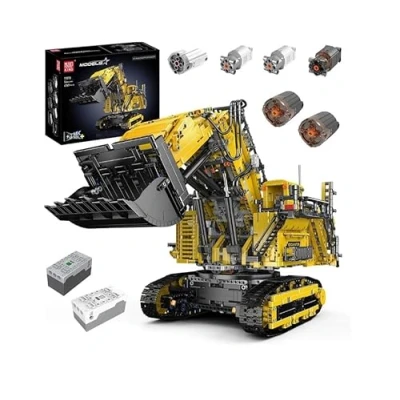 Afbeelding van Mould King 17070 MOC technologie op afstand bestuurbare graafmachine rupsgraafmachine, 4767 onderdelen