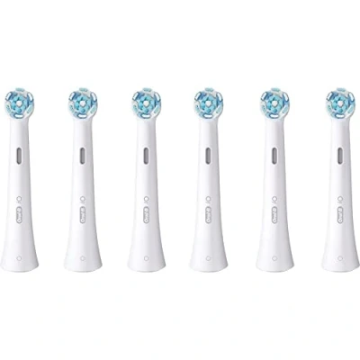 Afbeelding van Oral b Io Vervanging Van Elektrische Borstels 6 Eenheden Transparant