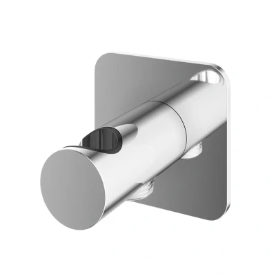Afbeelding van HotBath Gal Wanduitlaat Chroom GL517CR