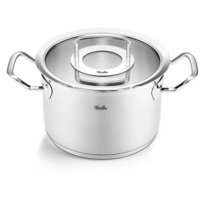 Afbeelding van Fissler Original Profi Collection RVS Kookpan met Glasdeksel 20cm 4L