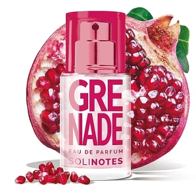 Afbeelding van Damesgeur Solinotes Granaatappel eau de parfum bloemige en rustgevende geur perfect cadeau voor haar 15 ml