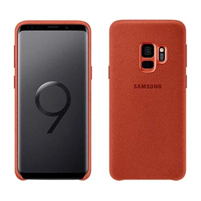 Afbeelding van Galaxy S9 Alcantara Cover rood EF XG960AREGWW
