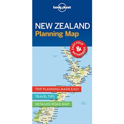 Afbeelding van Lonely Planet New Zealand Planning Map