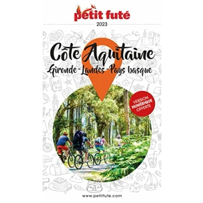 Afbeelding van COTE AQUITAINE GIRONDE LANDES PAYS BASQUE 2024 PETIT FUTE