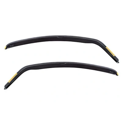 Afbeelding van Zijwindschermen tbv 5 deurs Citroen C1 Toyota Aygo Peugeot 107 donker getint windschermen merk Team Heko model 2005 tot 2014 pasvorm