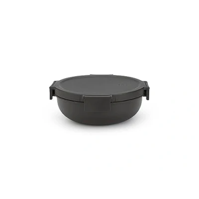 Image de Brabantia Make &amp; Take Salad Lunchbox 1.3l Dark Grey