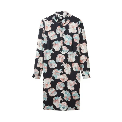 Afbeelding van Tom tailor kleed voor dames marine maat 36