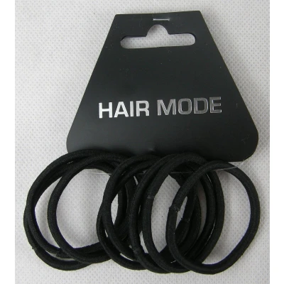 Afbeelding van Hair Mode Endless Haarelastiek Zwart 8ST