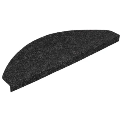 Afbeelding van vidaXL Trapmatten zelfklevend 15 x 65x22,5x3,5 cm antraciet