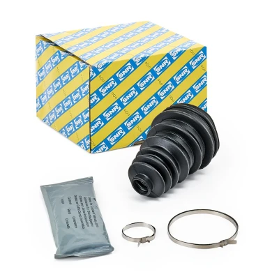 Afbeelding van SNR OBK10.001 Aandrijfashoes Wielzijde, Vooras rechts, links Rubber PEUGEOT: Expert II Tepee, VOLKSWAGEN: Polo IV Hatchback, RENAULT: TWINGO 1