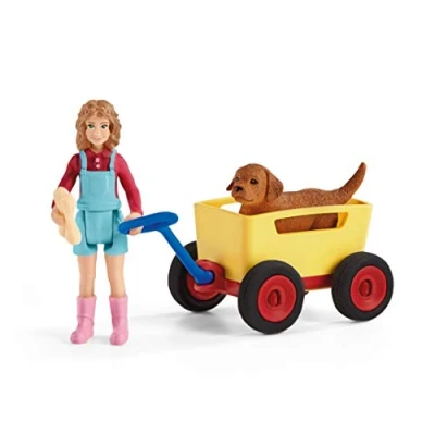 Afbeelding van Schleich FARM WORLD Uitje Met De Bolderkar 42543