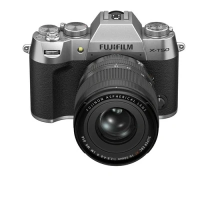 Image de Fujifilm X T50 Argent + XF 16 50 mm f/2.8 4.8 R LM WR