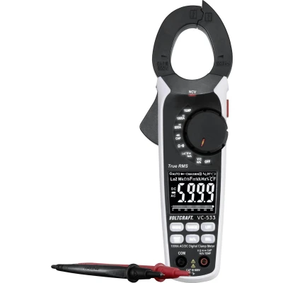 Afbeelding van VOLTCRAFT VC 533 Stroomtang Digitaal CAT III 600 V Weergave (counts): 6000