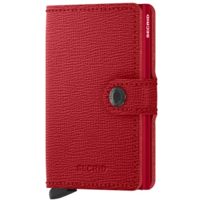 Afbeelding van Secrid Miniwallet portemonnee Crisple lipstick Dames