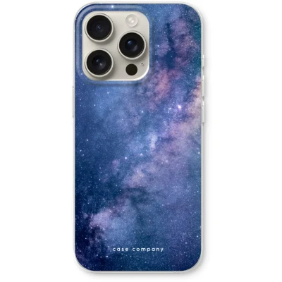 Afbeelding van Case Company® hoesje geschikt voor iPhone 16 Pro Nebula Soft Cover Telefoonhoesje Bescherming aan alle Kanten en Schermrand