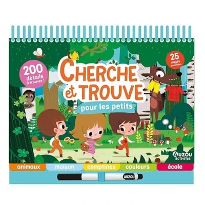 Afbeelding van BLOC NOTES CHERCHE ET TROUVE POUR LES PETITS