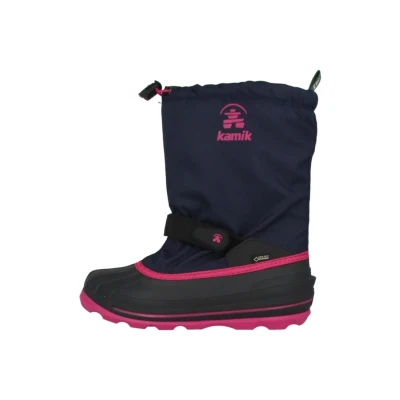 Afbeelding van Kamik Waterbug8g Winterlaarzen voor meisjes, marineblauw/roze nro