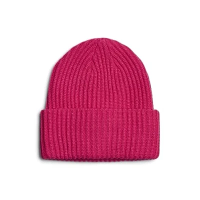 Afbeelding van Pieces Muts Pchexo Hood Beetroot Purple FUSHIA One Size
