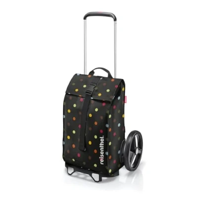 Afbeelding van Reisenthel Citycruiser Boodschappentrolley 40L Dots Zwart