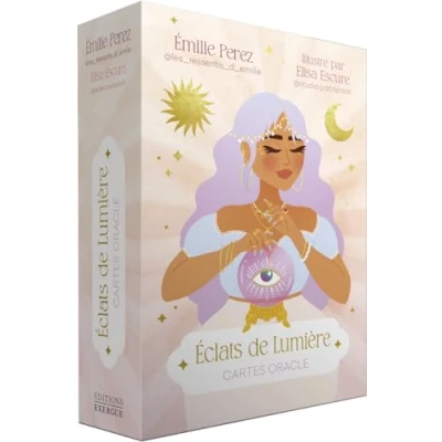 Afbeelding van ECLATS DE LUMIERE CARTES ORACLE (LIVRE + 44 CARTES)