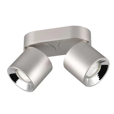 Afbeelding van Plafondlamp Guayana 2 lichts nikkel 651000207