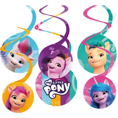 Afbeelding van Amscan My Little Pony 6 Swirls