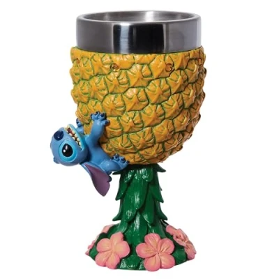 Afbeelding van Enesco Disney Showcase Stitch Ananas Calice Figuur, 18 cm