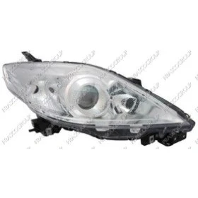 Afbeelding van PRASCO MZ4284914 Koplampen Links H7, HB3 zwart