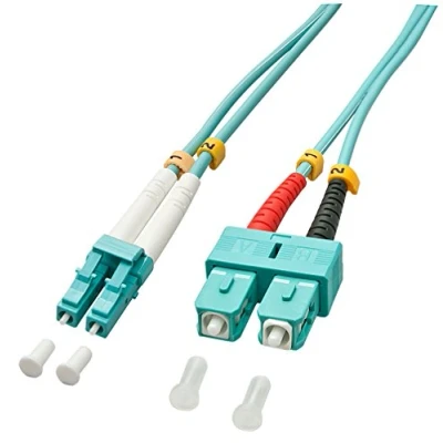 Afbeelding van LINDY 46393 Glasvezel Optische vezel Aansluitkabel Multimode OM3 5.00 m