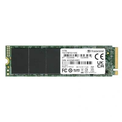 Afbeelding van Transcend 110S TS1TMTE110S NVMe/PCIe M.2 SSD 2280 harde schijf 1 TB NVMe PCIe 3.0 x4