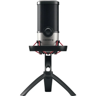 Afbeelding van CHERRY UM 6.0 ADVANCED, Tafelmicrofoon, 24 Bit, 96 kHz, 120 dB, Cardioïde/omnidirectionele microfoon, Bedraad