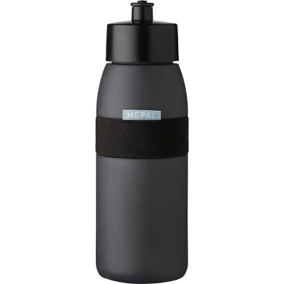 Afbeelding van Mepal Bidon Ellipse Waterfles 50 Cl Zwart