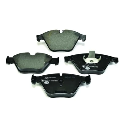 Afbeelding van HELLA 8DB 355 015 261 Remblokkenset Geschikt voor slijtage waarschuwingscontact BMW: 5 Saloon, Touring, 6 Gran Coupe