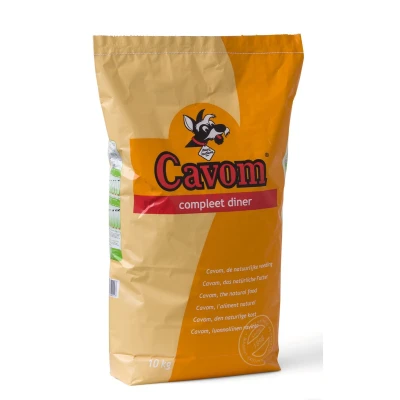 Afbeelding van Cavom Compleet Diner Hondenvoer Granen Vlees 10 kg