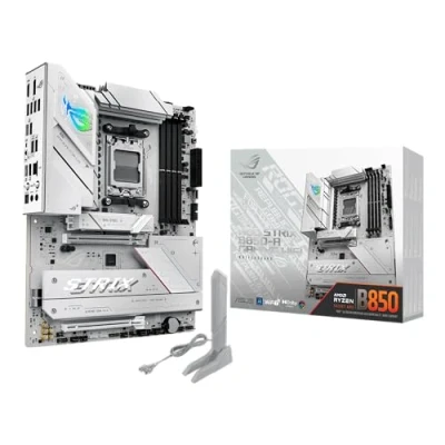 Image de ASUS ROG STRIX B850 A GAMING WIFI carte mère ATX Socket AM5 AMD Chipset USB C 3.2 Gen 2x2, Gen2, 2, 1 2.5 Gigabit LAN, Wi Fi 7, Bluetooth graphique embarquée (unité centrale requise) audio HD