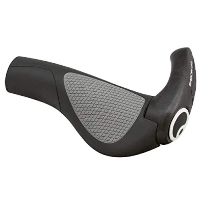Afbeelding van Ergon handvatten GP2 L 132/132 zwart grijs