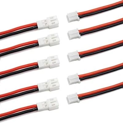 Afbeelding van 10 stuks Tiny Whoop JST PH 2.0 mannelijke en vrouwelijke connectorkabel voor JJRC H36 H67 Blade Inductrix E010 E013 batterij