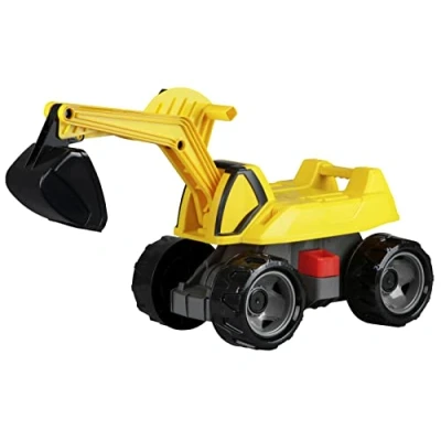 Afbeelding van Lena GIGA 02144 Pro X reuzenschep met stalen as en groot draagvermogen, voor kinderen vanaf 3 jaar, geel, 68 cm