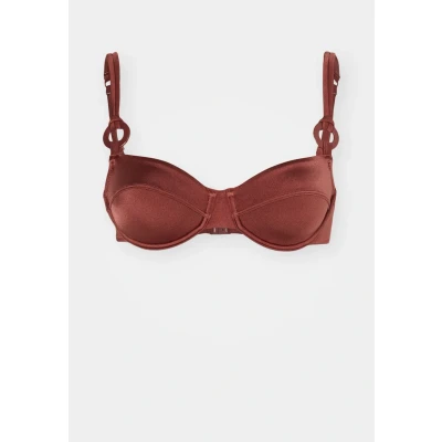 Afbeelding van Triumph Midnight SWIM Bikinitop, Dames, Maat: 42xC, Burnt henna