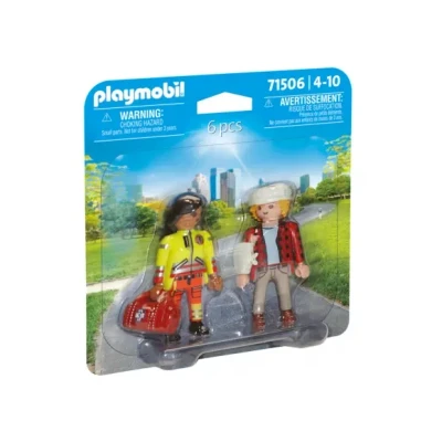 Afbeelding van Playmobil Paramedicus met Patient 71506