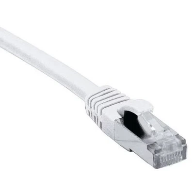 Image de Cordon RJ45 catégorie 6 F/UTP LSOH snagless blanc 0,5 m