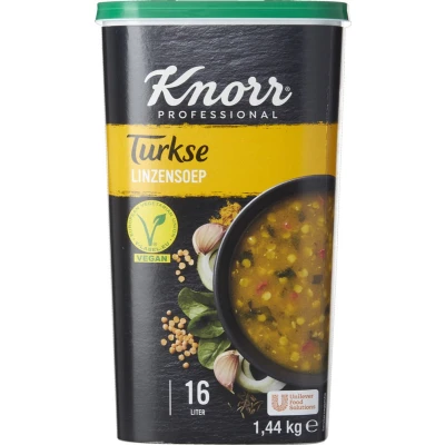 Afbeelding van Knorr Turkse Linzensoep 16l