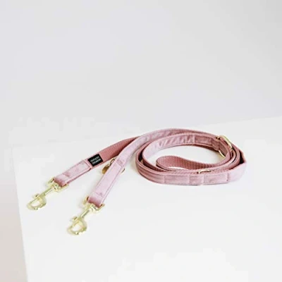 Afbeelding van Kentucky Hondenriem Velvet Oud Roze 2m L