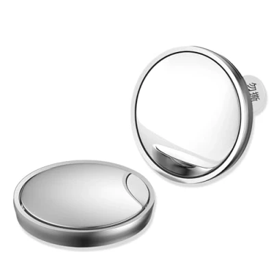 Afbeelding van RYHHH 2 stuks dode hoek spiegel, 360 verstelbaar, convex, groothoek, zuignap, HD, waterdicht, vergroot perfect zicht, universele spiegel hoek, voor alle auto&#039;s