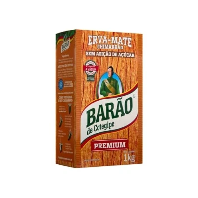 Afbeelding van Premium Matte thee 1 kg Erva Mate Chimarrão BARÃO