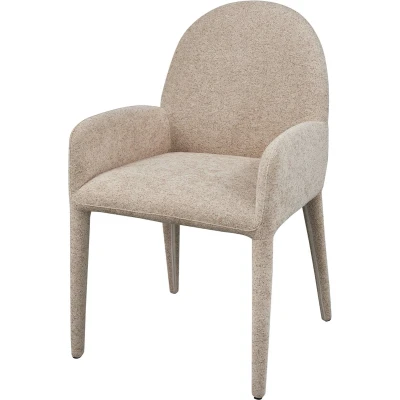 Afbeelding van vtwonen Elegance Eetkamerstoel Met Armleuning Grijs 84,5x54x57