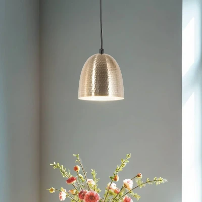 Afbeelding van Tattoo 2383 hanglamp, goudkleurig, metaal, Ø 16 cm