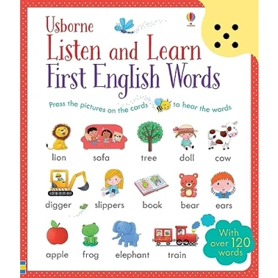 Afbeelding van Listen &amp; Learn First English Words Cards