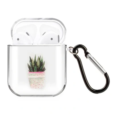Afbeelding van AirPods 1/2 hoesje Painting series hard case Plant Schokbestendig